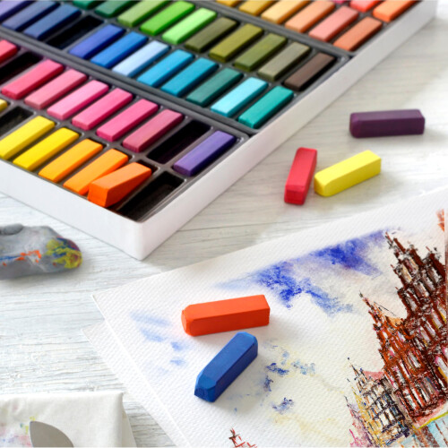 Faber-Castell FaberCastell Creative Studio Pastels Set Box X 24 2