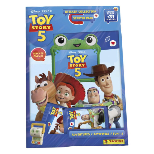 Toy Story 5 Sticker Collection  Starter Pack