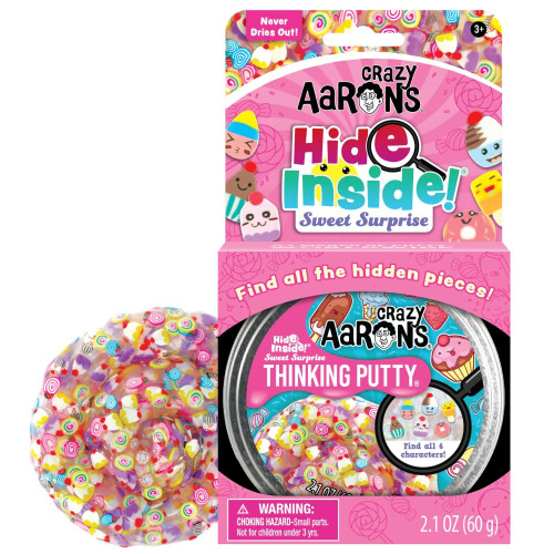 Crazy Aaron's Thinking Putty Sweet Surprise Find The Missing Characters