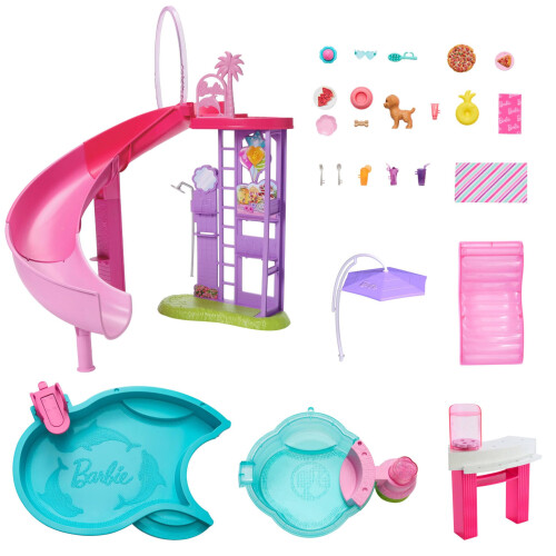 Barbie Barbie Dream Pool Playset and Themed Accessories 1
