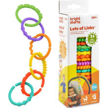 Bright Starts Lots of Links Rings Toys  Stroller Or Carrier Seat  BPAFree 2