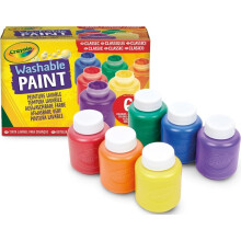 CRAYOLA Washable Project Paint Painting Supplies for Kids 6 Count