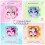 Clickeez Twin Pack  Series 3 Bubble Pops  Includes 2 Clickable Keyboard Col 2