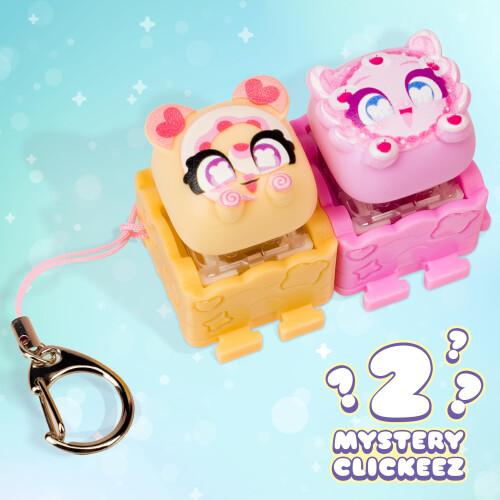 Clickeez Twin Pack  Series 3 Bubble Pops  Includes 2 Clickable Keyboard Col 2