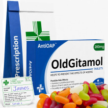 Oldgitamol Funny Birthday Gifts For Him Old Age Retirment Sweets Funny Pres
