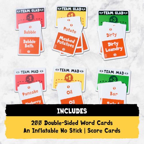 Exploding Kittens Exploding Kittens Poetry for Neanderthals 26 Players Ages 7 Word Game 2