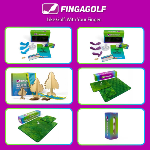 Fingagolf Table Top Golf Game  Scenery Pack 2