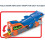 Hot Wheels Hot Wheels Shark Chomp Transporter  Includes 164 Vehicle 4