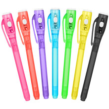 pen 7pcs Spy with UV Light Magic Marker with UV Light for Kids Invisible In