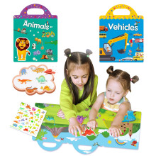 Reusable Sticker Books for Toddlers Plane Activities for Toddler Sticker Bo