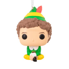 Hallmark Funko POP Buddy the Elf Hanging Ornament Green Yellow