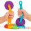 Jaeespon Dough Tools Play for KidsDough Accessories Molds Dinosaur Fruit Ro 4