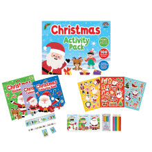 Anilas Christmas Activity Pack with Colouring Books Sticker book Stationery