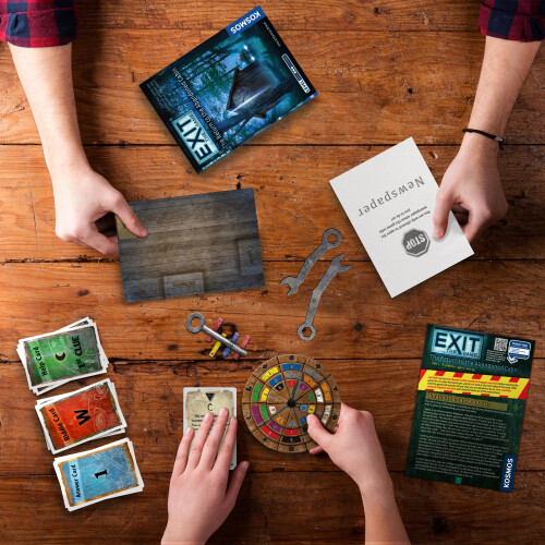 Thames  Kosmos EXIT The Return to the Abandoned Cabin Escape Room Card Game 2
