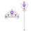 Vicloon Princess Tiara, 2PCS 1