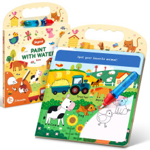 JoyCat Farm Water Colouring Book for Toddlers 35 13 Activity Pages
