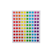 StormLighthouse 600 x Star Rainbow Stickers  Mini Teacher Reward Stars for
