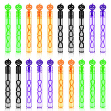 JOFONY Bubbles For Kids, 20PCS Halloween Bubble Tubes with Wand Halloween Mini Bubble Wands Bubble Kids Summer Toy Party Bag Fillers for Trick or Tre