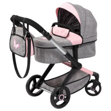 Bayer Baby Dolls Pram XEO Convertible Doll Pushchair 46cm Dolls