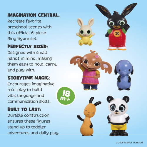 Bing Play Figure Sets Bing  Charlie 1