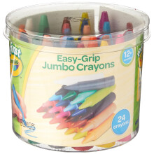 CRAYOLA Jumbo Crayons Assorted Colors Great Toddler Crayons 16 Count