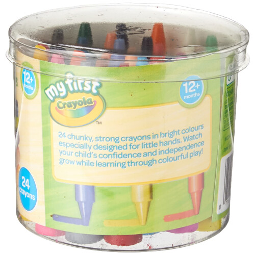 Crayola CRAYOLA Jumbo Crayons Assorted Colors Great Toddler Crayons 16 Count 1