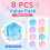 Mini Squeeze Tool 8 Pcs Stress Relief Fidget Squishy Stress Balls 4