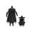 Sonic The Hedgehog DC x Sonic Shadow 6cm  Batman 13cm Action Figure Multipack 4