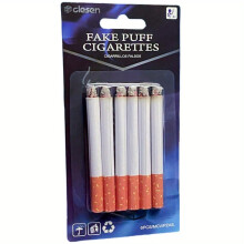 CLESEN Fake Cigarettes 325 Inch Puff Cigarettes Pack of 6 Realistic Look  I