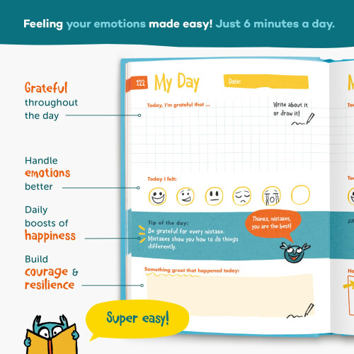 6Minute Kids Diary – Kids Journal 6–12 to Develop a Happy Self Mindfulness 2