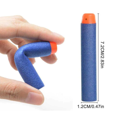 50 pcs Nerf Compatible Refill Bullets Foam Darts  72cm Ammo Ammunition Pack 1
