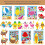 12 pcs Colorful Summer DIY Make a Face StickersMake Your Own Personalized C 3