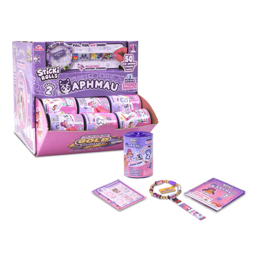 Sticki Rolls X Aphmau S2 Capsules  Surprise Blind Pack Includes 50 Stickers 2