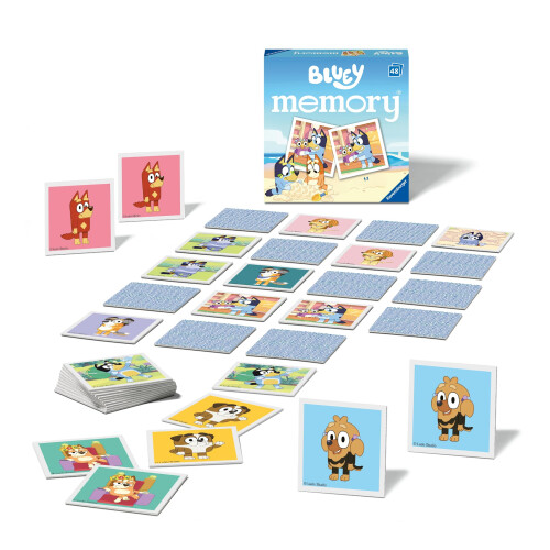 Ravensburger Ravensburger Bluey mini memory Childrens Game for Kids Age 3 2