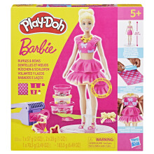 PlayDoh Barbie Ruffles and Bows Doll Set