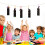 Vicloon Scratch Art for Kids 48Pcs Magic Rainbow Bookmarks Scratch Art Part 6
