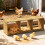 Bingopaw 105x30x36cm Chicken Nesting Boxes 3-Compartments 3