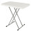 Small Folding Dining Table Picnic Tables Height Adjustable White 1