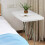 Small Folding Dining Table Picnic Tables Height Adjustable White 4