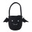 Living And Home Halloween Bat-Shaped Candy Basket with Handle 3