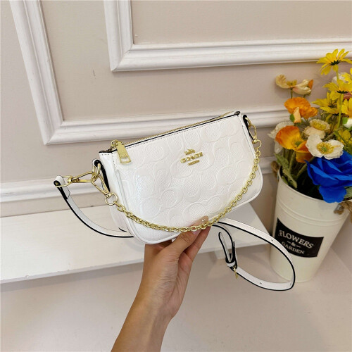 (White) Ladies casual small bag