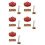5X 2.4G Four-Way Remote Control Module 4CH RC Remote Control Transmitter Receiver Circuit Board Accessories 1