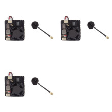 3X TX2501 5G/5.8G 2.5W VTX+5.8G Antenna 56CH FPV Video Transmitter Adjustable FPV VTX 9-26V for FPV Long Range RC Drone
