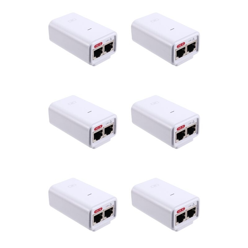Unbnt 6X New UBNT Unifi 24v 0.3a Gigabit PoE Power Module Lite LR on OnBuy