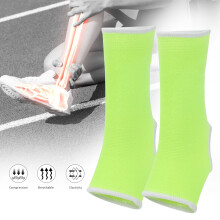 Knöchelbandage Sport Nylon Grün S