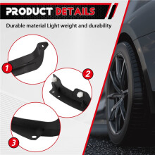 Pair Shieds Shield Spoiler 8K0853887A 8K0853888A for - A4 B8 2008 2009 2010 2011 2012 2013 2014 2015 2016