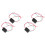 4Pcs  3.6V-6V to 20kv Boost Step  Power Module High Voltage Generator Transformer Converter Module 2