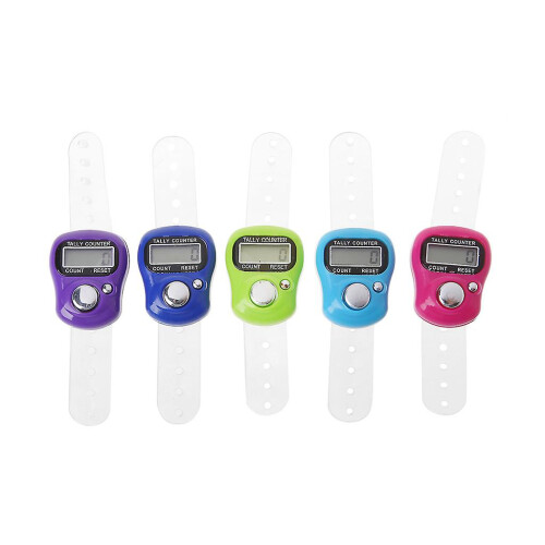 Prayer Counting Tally Counter Finger Hand Display Digital Electronic LCD Digit