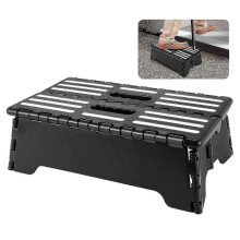 Portable Heavy Duty Step Stool Folding Flat Compact Small Non-Slip