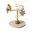 Rotating Windmill Design Perch Stand Stick Toy for Sparrow Bird Claw Grinding 1